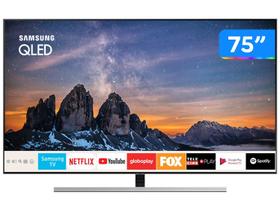 Smart TV 4K QLED 75” Samsung QN75Q80RAG Wi-Fi