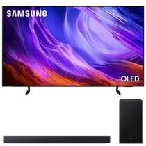 Smart TV 4K Samsung OLED 55" Polegadas S85H 2026 + Soundbar Samsung HW-B450F com 2.1 Canais Smart TV 4K Samsung OLED 55" Polegadas S85H 2026 + Soundbar Samsung HW-B450F com 2.1 Canais