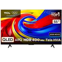Smart TV 4K TCL Advanced QLED 55” Polegadas com Processador AIPQ, Dolby Vision, HDR10+ e Wi-Fi - 55P7L Smart TV 4K TCL Advanced QLED 55” Polegadas com Processador AIPQ, Dolby Vision, HDR10+ e Wi-Fi - 55P7L