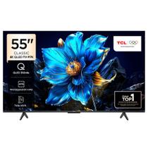 Smart TV 4K TCL Classic QLED 55” Polegadas com HDMI 2.1, Dolby Vision, Dolby Atmos e Wi-Fi Dual Band - 55P7K Smart TV 4K TCL Classic QLED 55” Polegadas com HDMI 2.1, Dolby Vision, Dolby Atmos e Wi-Fi Dual Band - 55P7K