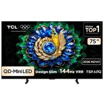 Smart TV 4K TCL Premium QD-Mini LED 75” Polegadas com Google TV, 144Hz, Dolby Vision, Dolby Atmos, HDR10+ - A400M