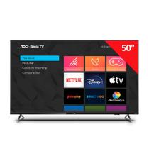 Smart TV 50" AOC Roku TV 4K 50U6125/78G