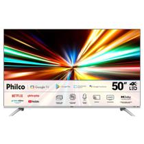 Smart Tv 50'' Philco Ptv50g2sgtssbl Google Tv 4k Led Prata