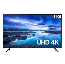 Smart TV 50" Polegadas 4K UHD Samsung Processador Crystal 4K Tela Sem Limites, Visual Livre de Cabos Dolby Digital Plus 3 HDMI, 1 USB, Bluetooth com G