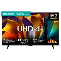 Smart Tv 50 Polegadas Hisense 4k Dled Vidaa Dts-hd Dolby Preto