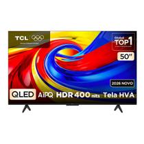 Smart TV 50 Polegadas TCL 50P7L com Design Slim QLED 4K Advanced Processador AIPQ Dolby Vision Smart TV 50 Polegadas TCL 50P7L com Design Slim QLED 4K Advanced Processador AIPQ Dolby Vision