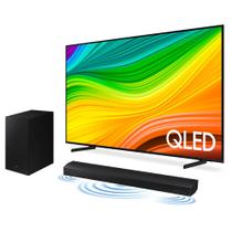 Smart TV 50" QLED 4K 50Q60D 2024 + Soundbar HW-B550/ZD