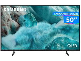 Smart TV 50" Samsung 4K QLED QN50Q7FAAGXZD Tizen Q4 AI 3 HDMI