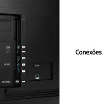 Smart TV 50 UHD 4K Samsung 50AU7700 Processador Crystal 4K Tela sem limites Visual Livre de Cabos Alexa built in Controle Único