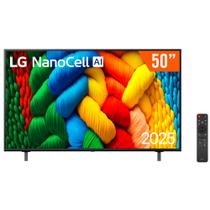 Smart TV 50" Ultra HD 4K LG 50NANO80ASA Bluetooth HDR10 3 HDMI 2 USB Wi-Fi