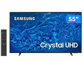 Smart TV 55” 4K Crystal UHD Samsung UN55BU8000 - VA Wi-Fi Bluetooth Alexa 3 HDMI