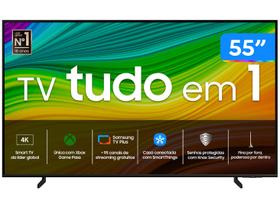 Smart TV 55" 4K QLED Samsung 55Q60DA Wi-Fi Bluetooth Alexa 3 HDMI 2 USB