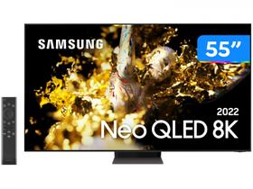 Smart TV 55” 8K Neo QLED Samsung QN55QN700BGXZD - Wi-Fi Alexa 4 HDMI 3 USB