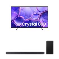 Smart TV 55" Crystal UHD 4K U8100F + Soundbar Série Q HW Q600F