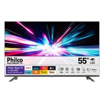 Smart TV 55 Philco LED Roku TV Dolby Áudio PTV55G3ERSGB