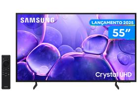Smart TV 55" Samsung 4K UHD Crystal UHD UN55U8600FGXZD Tizen Bixby 3 HDMI