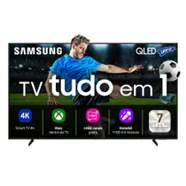 Smart TV 55" Samsung Vision AI QLED 4K Q7F 2025, Processador IA Q4, Quantum HDR, Compatível com Alexa, QN55Q7FAAGXZD