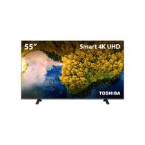Smart Tv 55" Toshiba LED Ultra HD 4K 3 HDMI 2 USB TB011M - 55C350LS