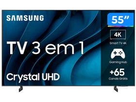Smart TV 55” UHD 4K LED Crystal Samsung 55CU8000