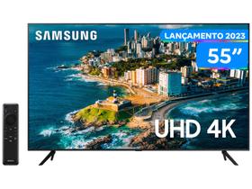 Smart TV 55” UHD 4K LED Samsung 55CU7700