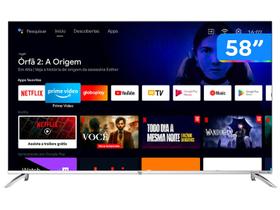 Smart TV 58 Philco Android TV 4K LED PTV58G7PAGCSBL