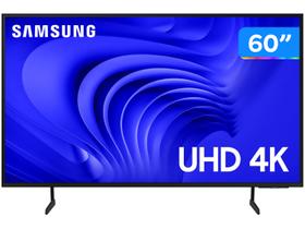 Smart TV 60” 4K UHD LED Samsung UN60DU7700GXZD - VA Wi-Fi com Alexa 3 HDMI