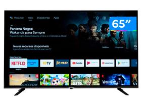 Smart TV 65” 4K DLED Rig Vizzion BR65GUA IPS Smart TV 65” 4K DLED Rig Vizzion BR65GUA IPS