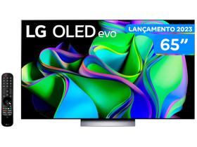 Smart TV 65” 4K OLED Evo LG OLED65C3PSA - Lançamento 2023 120Hz Wi-Fi Bluetooth Alexa 4 HDMI