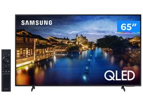 Smart TV 65” 4K QLED Samsung 65Q60AA - Wi-Fi Bluetooth HDR 3 HDMI 2 USB