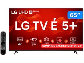 Smart TV 65” 4K UHD LED LG 65UR8750
