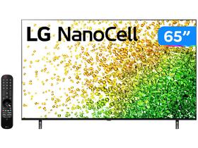 Smart TV 65” 4K UHD Nanocell LG 65NANO85 - 120Hz Wi-Fi e Bluetooth Alexa 4 HDMI 3 USB