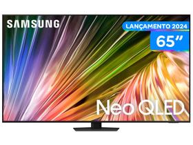 Smart TV 65" 4K UHD Neo QLED Samsung QN65QN85DBGXZD VA 120Hz Alexa 4 HDMI 2 USB