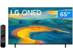 Smart TV 65” 4K UHD QNED LG 65QNED7SSQA - AI Processor Wi-Fi Bluetooth Alexa HDMI USB