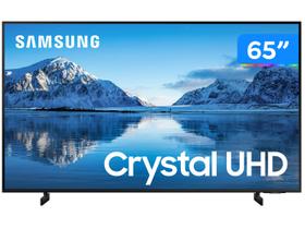 Smart TV 65” Crystal 4K Samsung 65AU8000 Wi-Fi - Bluetooth HDR Alexa Built in 3 HDMI 2 USB