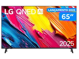 Smart TV 65" LG 4K QNED 65QNED70ASA WebOS 25 α7 AI Processor 4K Gen8 Alexa 3 HDMI 2 USB