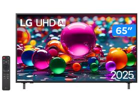 Smart TV 65" LG 4K Ultra HD 65UA8550PSA webOS 25 AI Processor 4K Gen8 com Alexa 3 HDMI
