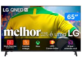 Smart TV 65" LG 4K Ultra HD QNED 65QNED73ASA WebOS 2025
