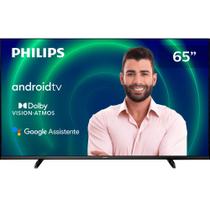Smart Tv 65 Polegadas 65PUG740678 4k Android Netflix Youtube Philips
