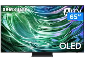 Smart TV 65" Samsung 4K UHD OLED Big TV QN65S90DAEXZD 120Hz Tizen com Alexa e Bixby 4 HDMI 2 USB-A