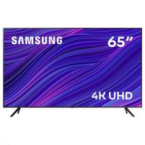 Smart TV 65" Samsung LED Crystal 4K UHD Tizen Bluetooth Wi-fi Borda Ultrafina BEAHVGGXZD