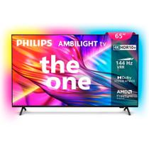 Smart TV 65 The One, Ambilight 4K UHD, Titan OS 65PUG89/78 Philips