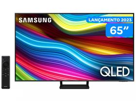 Smart TV 65” UHD 4K QLED Samsung QN65Q70 - Lançamento 2023 120Hz Wi-Fi Bluetooth 4 HDMI 2 USB