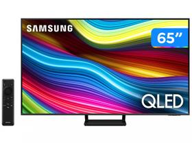 Smart TV 65” UHD 4K QLED Samsung QN65Q70 VA - 120Hz Wi-Fi Bluetooth Alexa 4 HDMI 2 USB