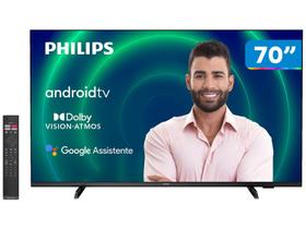 Smart TV 70” 4K UHD D-LED Philips 7406 