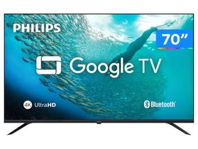Smart TV 70" Philips 4K UHD DLED 70PUG7019/78 Google TV Quad Core Google Assistente 3 HDMI