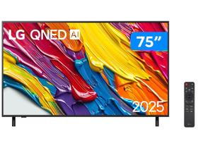 Smart TV 75" LG 4K QNED 75QNED82ASG webOS 25 α7 AI Processor 4K Gen8 Alexa 3 HDMI 2.0 2 US