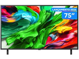 Smart TV 75" LG 4K Ultra HD QNED MiniLED 75QNED85ASG webOS 25 α8 AI Processor 4K Gen2 QNED MiniLED Alexa 4 HDMI 2.1 2 USB