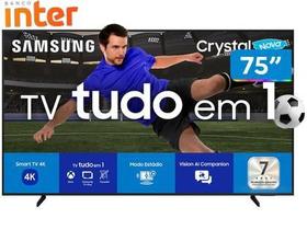 Smart TV 75 Samsung 4K UHD Crystal 75U8600F Tizen 3 HDMI