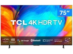 Smart TV 75” UHD 4K LED TCL 75P635 Wi-Fi