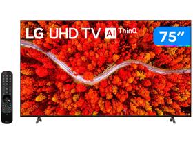Smart TV 75” Ultra HD 4K LED LG 75UP8050 - 60Hz Wi-Fi e Bluetooth Alexa 4 HDMI 2 US